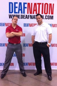 Robin Shannon, Associate Director with Brian Bearden, Executive Director - DeafNation, Denver